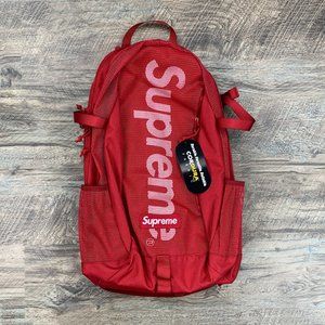 Supreme Dark Red SS20 Mesh Backpack